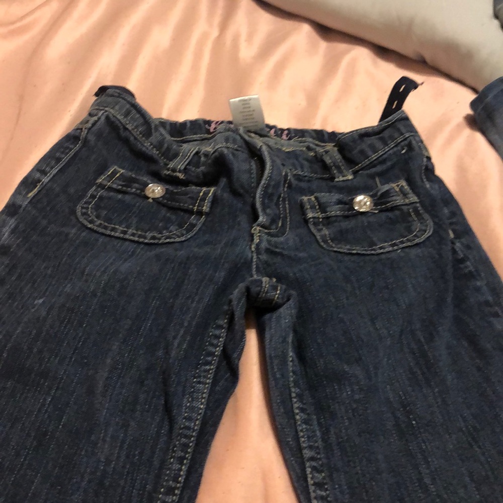 Cute dark wash denim jean